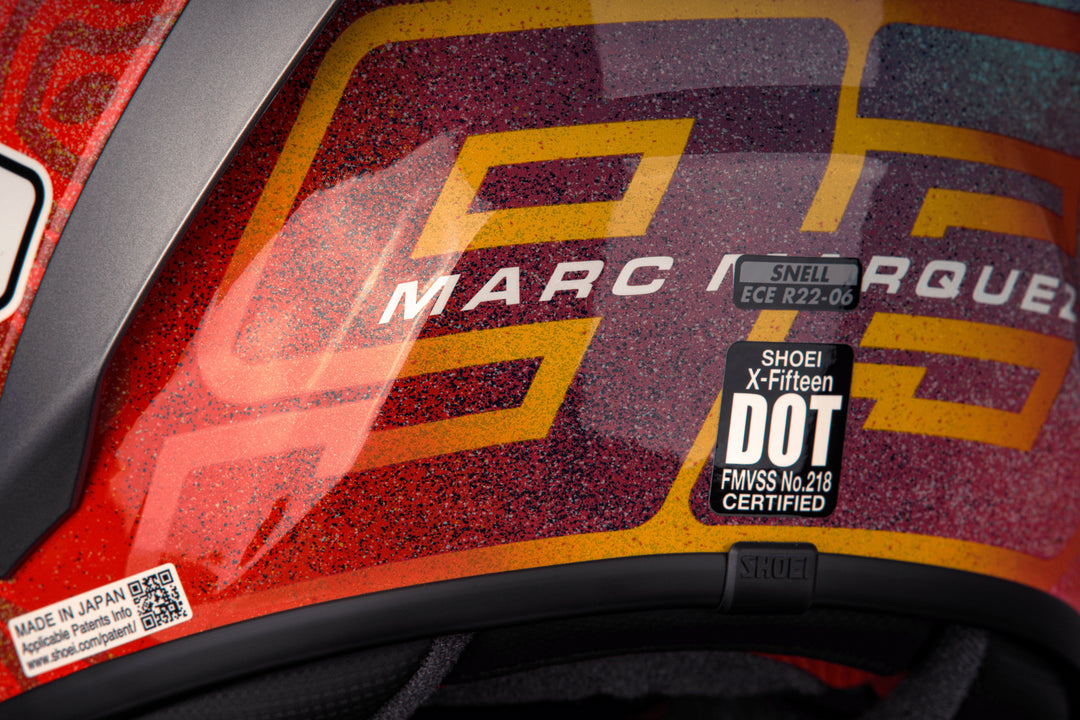 Shoei X-15 Marquez Holi Helmet - TC-1