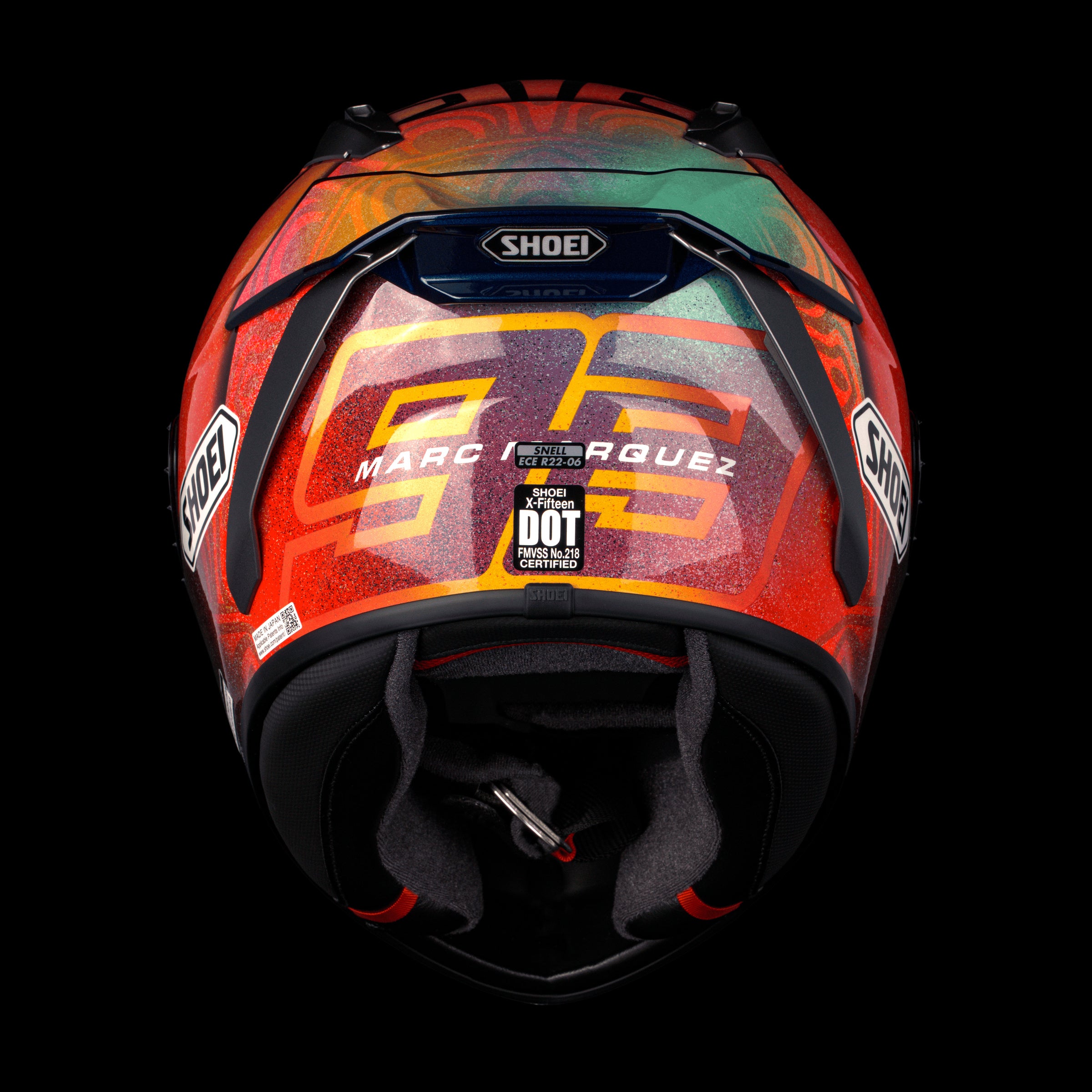 Shoei X-15 Marquez Holi Helmet - TC-1 – Motor Psycho Sport