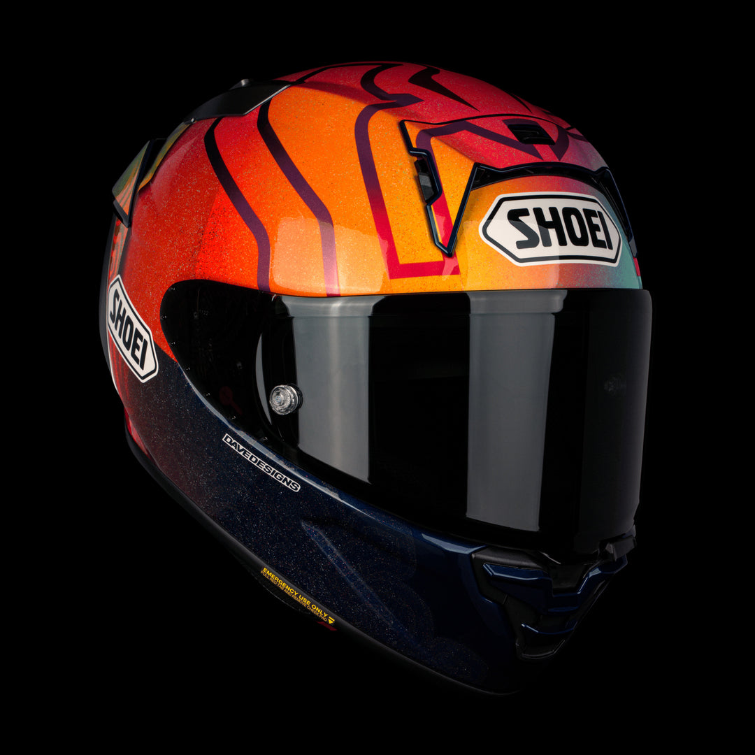 Shoei X-15 Marquez Holi Helmet - TC-1