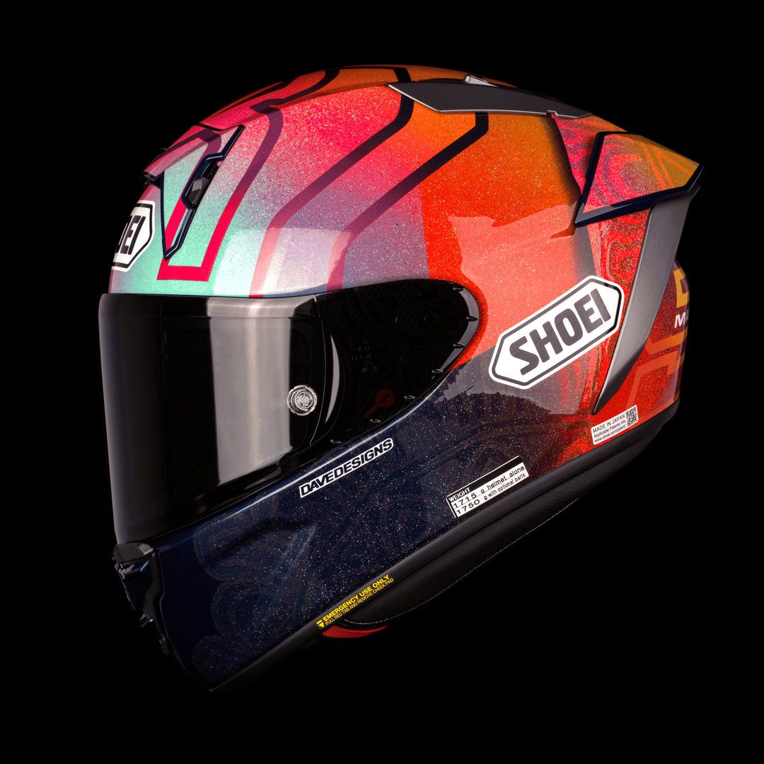 Shoei X-15 Marquez Holi Helmet - TC-1