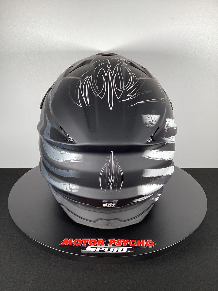 Shoei VFX-EVO Faithful Helmet - TC-5 Matte Black/Gray/White - Size L - OPEN BOX