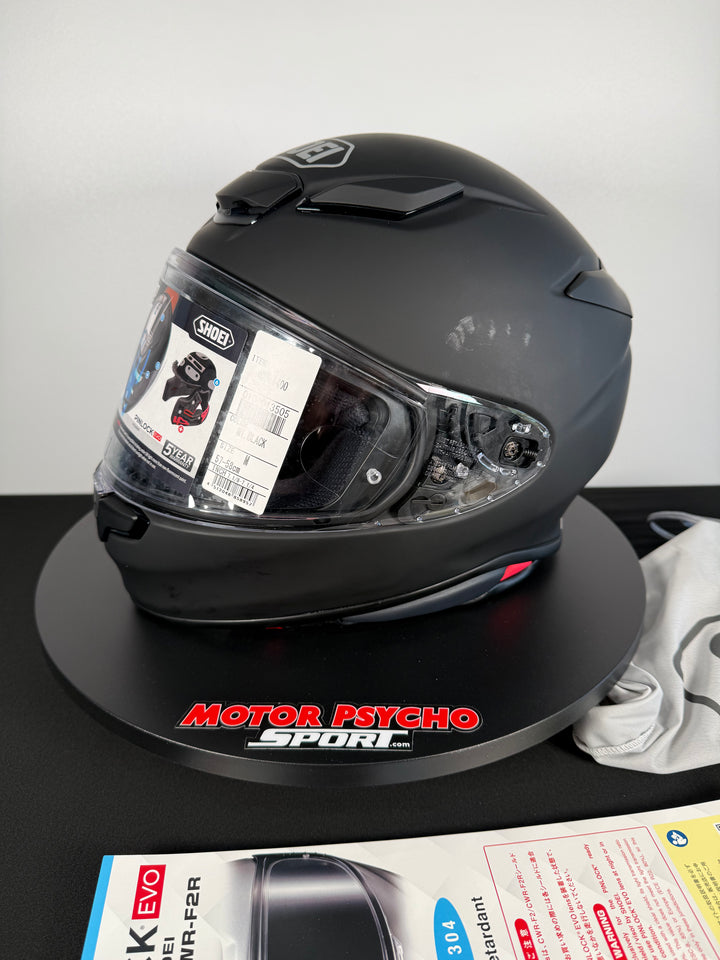 Shoei RF-1400 Helmet - Matte Black - Size Medium - Used Good - Missing Box