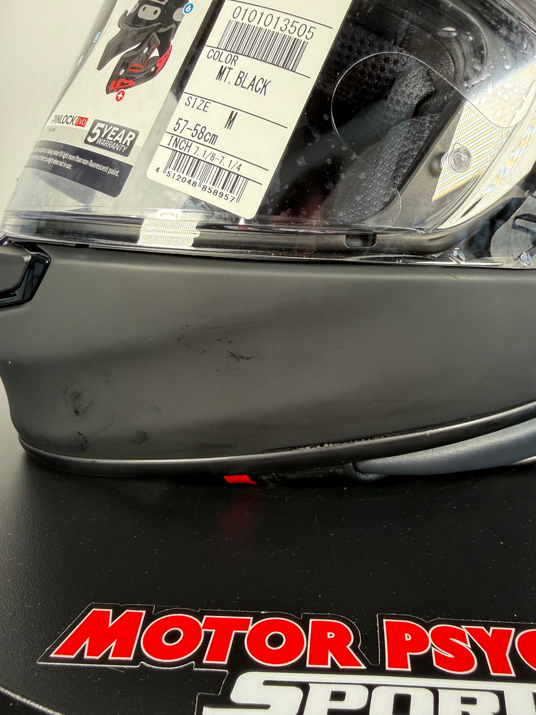 Shoei RF-1400 Helmet - Matte Black - Size Medium - Used Good - Missing Box