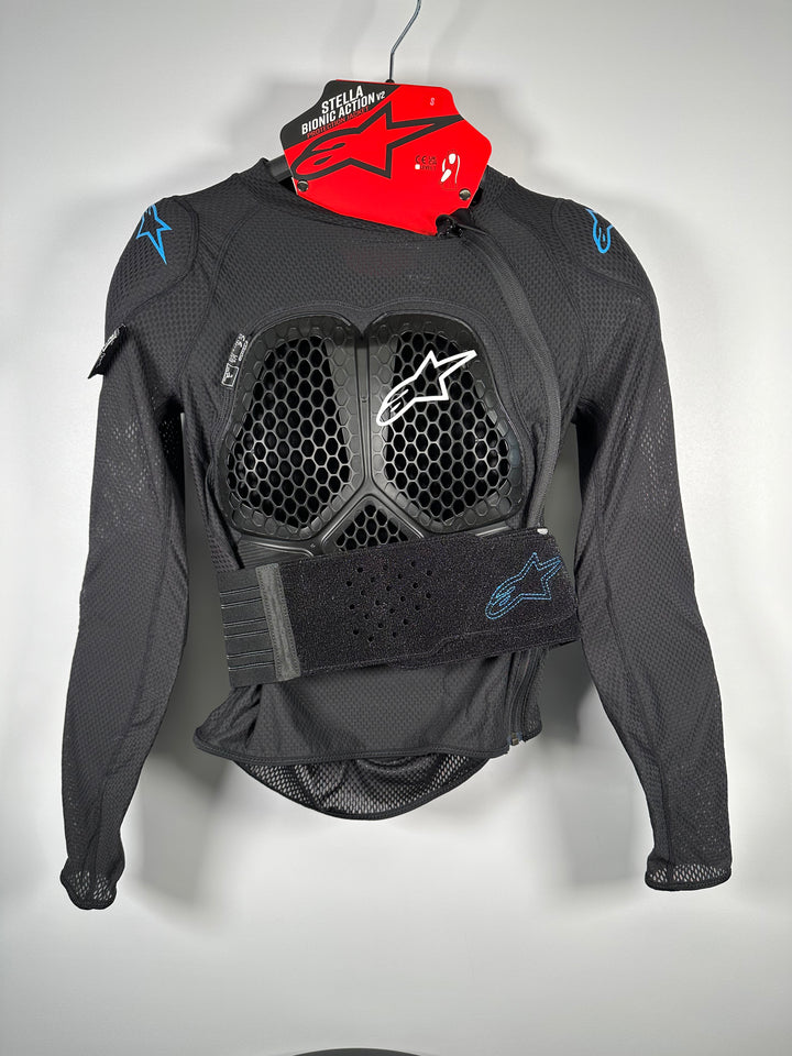 Alpinestars Stella Bionic Action V2 Protection Jacket - Black/Cyan