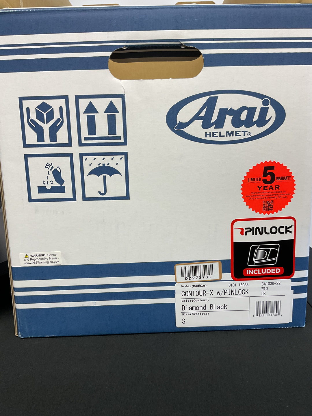 Arai Contour-X Helmet - Diamond Black