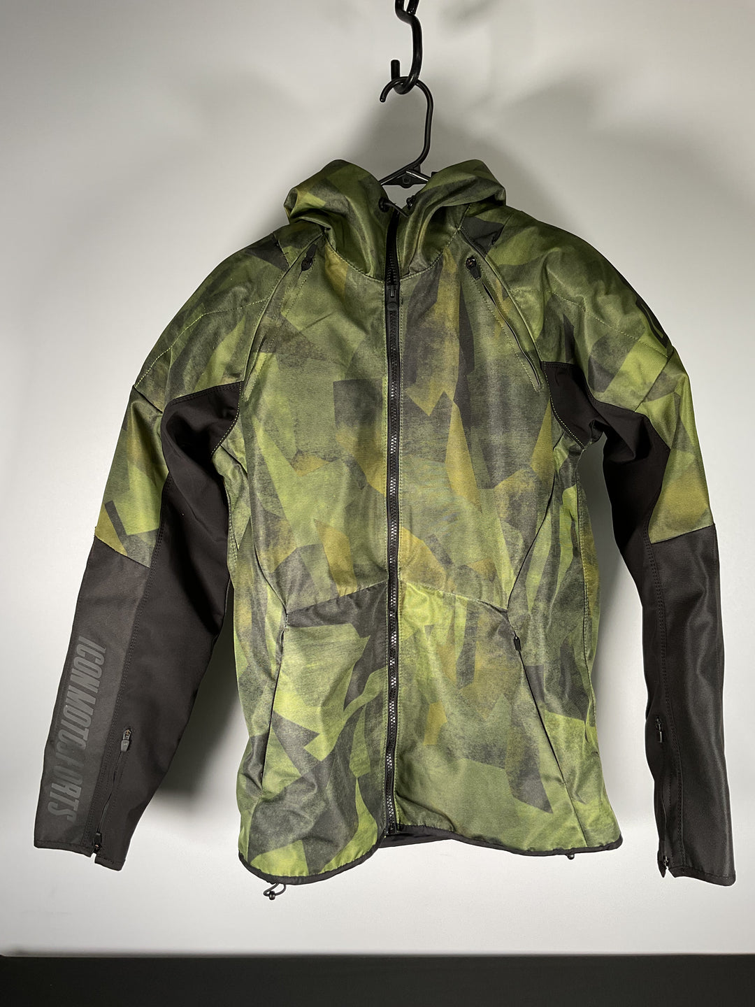 icon アイコン / BATTLE SCAR JACKET Icon Airform Battlescar Green Men's Jacket - Size Med