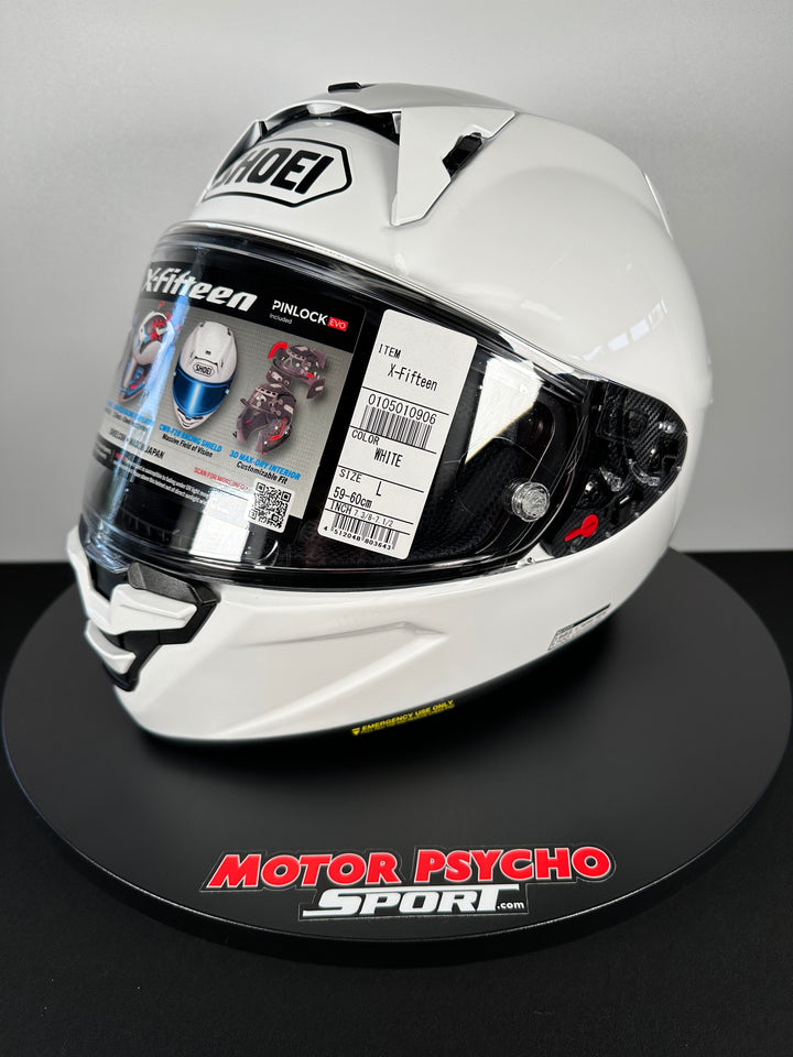 Shoei X-15 Helmet - White