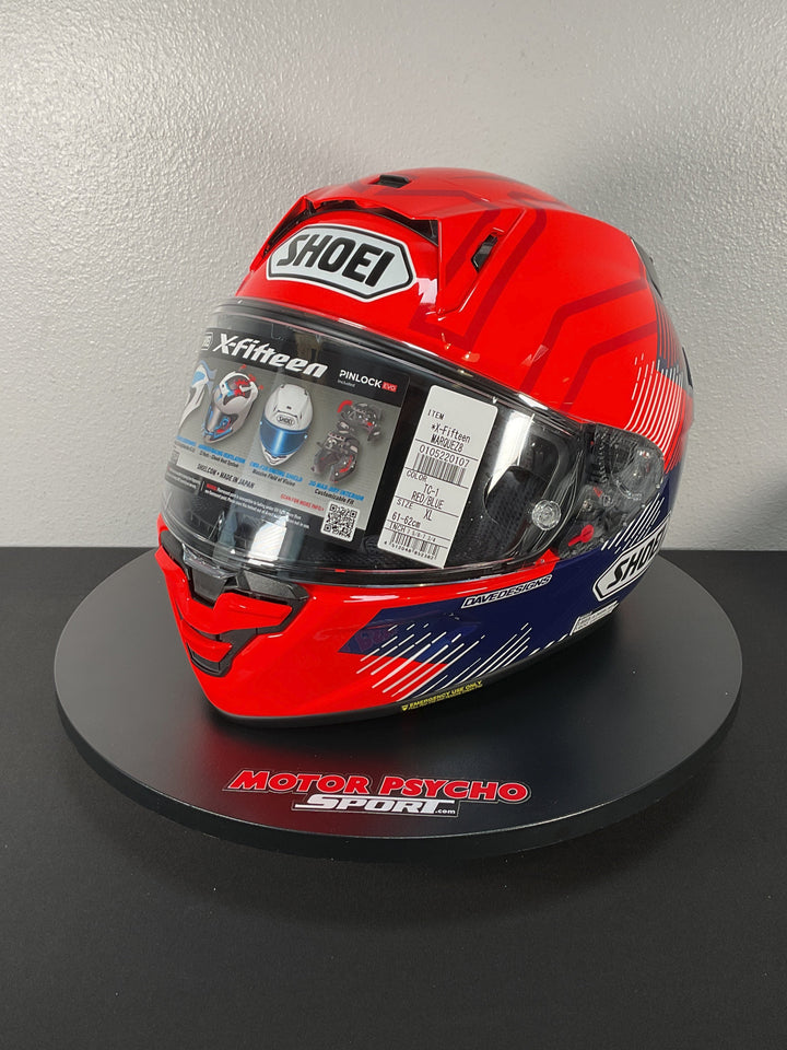 Shoei X-15 Marquez 8 Helmet - TC-1 - Size XL - USED / OPEN BOX