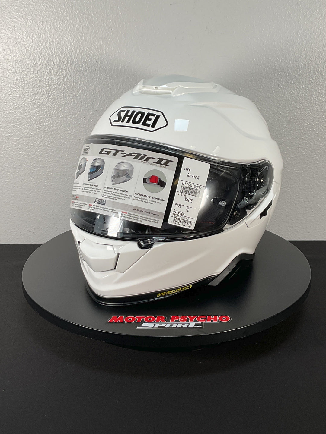 Shoei GT-Air II Helmet - White - Size XL - USED / OPEN BOX