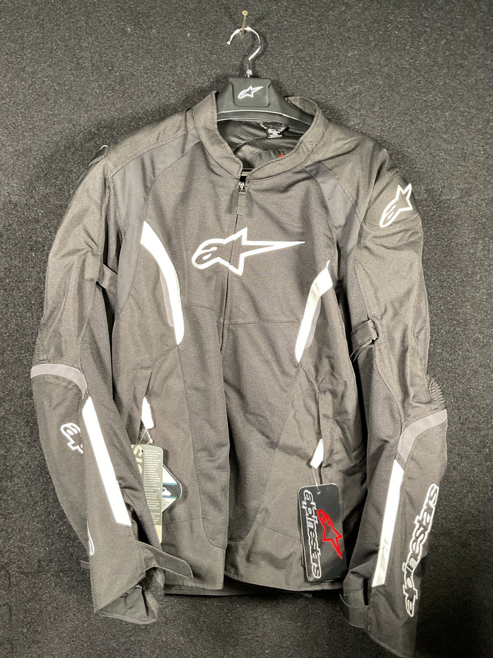 Alpinestars AST Air V2 Jacket - Black/White - Size 4XL - USED LIKE NEW