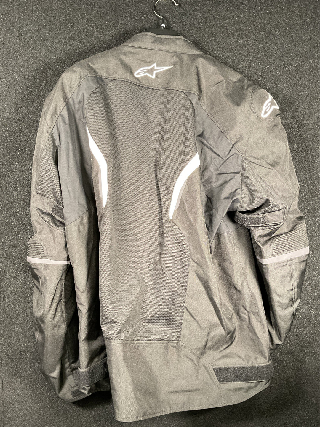 Alpinestars AST Air V2 Jacket - Black/White - Size 4XL - USED LIKE NEW