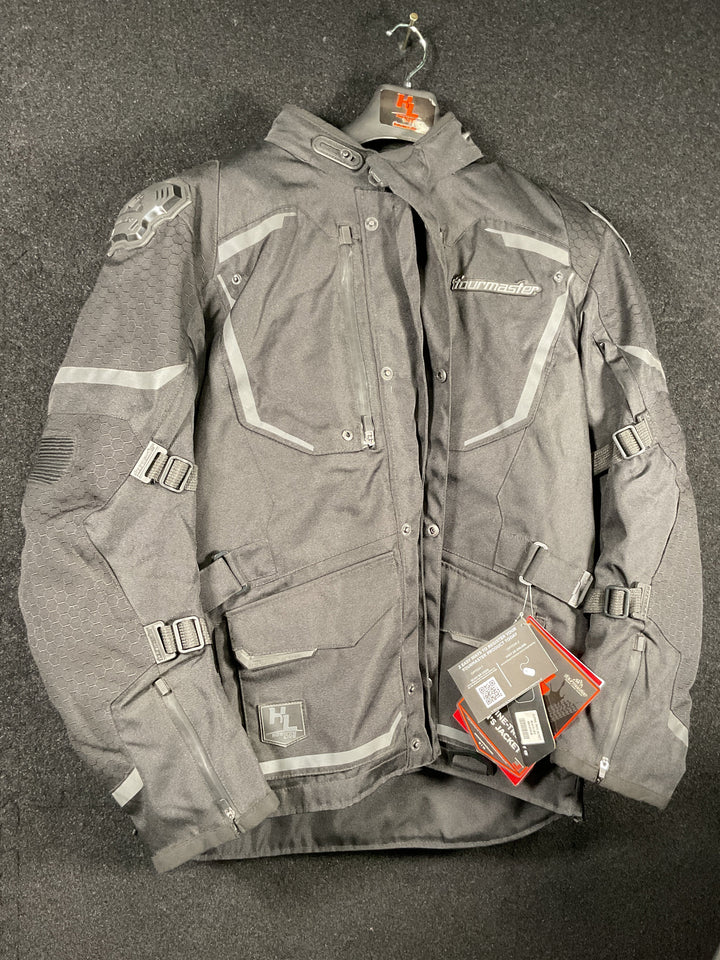 Tourmaster Horizon Line The Trek Jacket - Black- Size- L- USED - LIKE / NEW