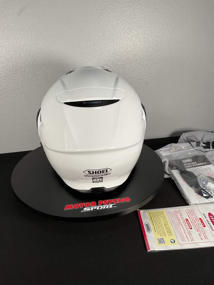 Shoei Neotec 3 Modular Helmet - Gloss White - Size Large - USED / MISSING BOX