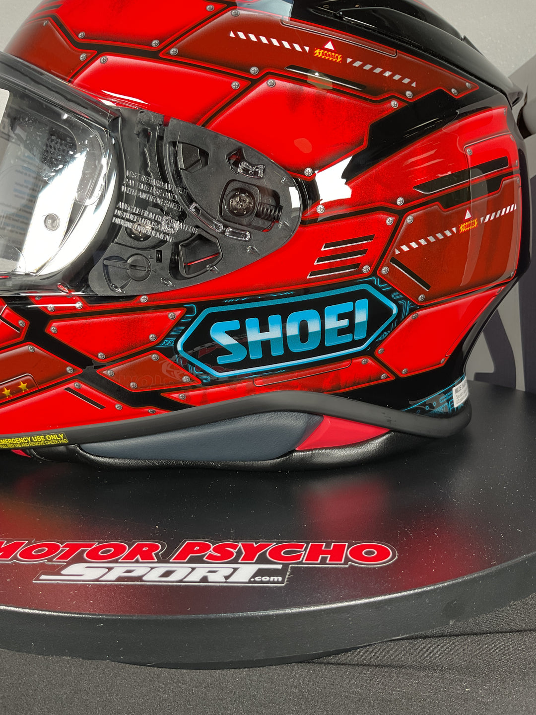 SHOEI RF-1400 Fortress TC-1 Helmet - Size Medium - USED / OPEN BOX BLEM