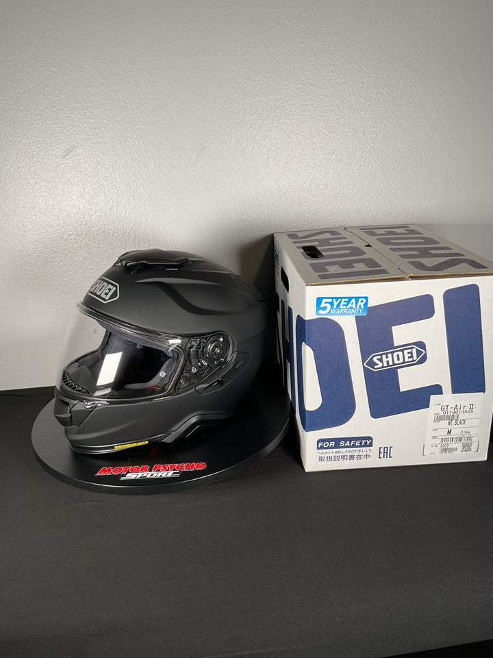Shoei GT-Air II Helmet - Matte Black - Size Medium - USED GOOD