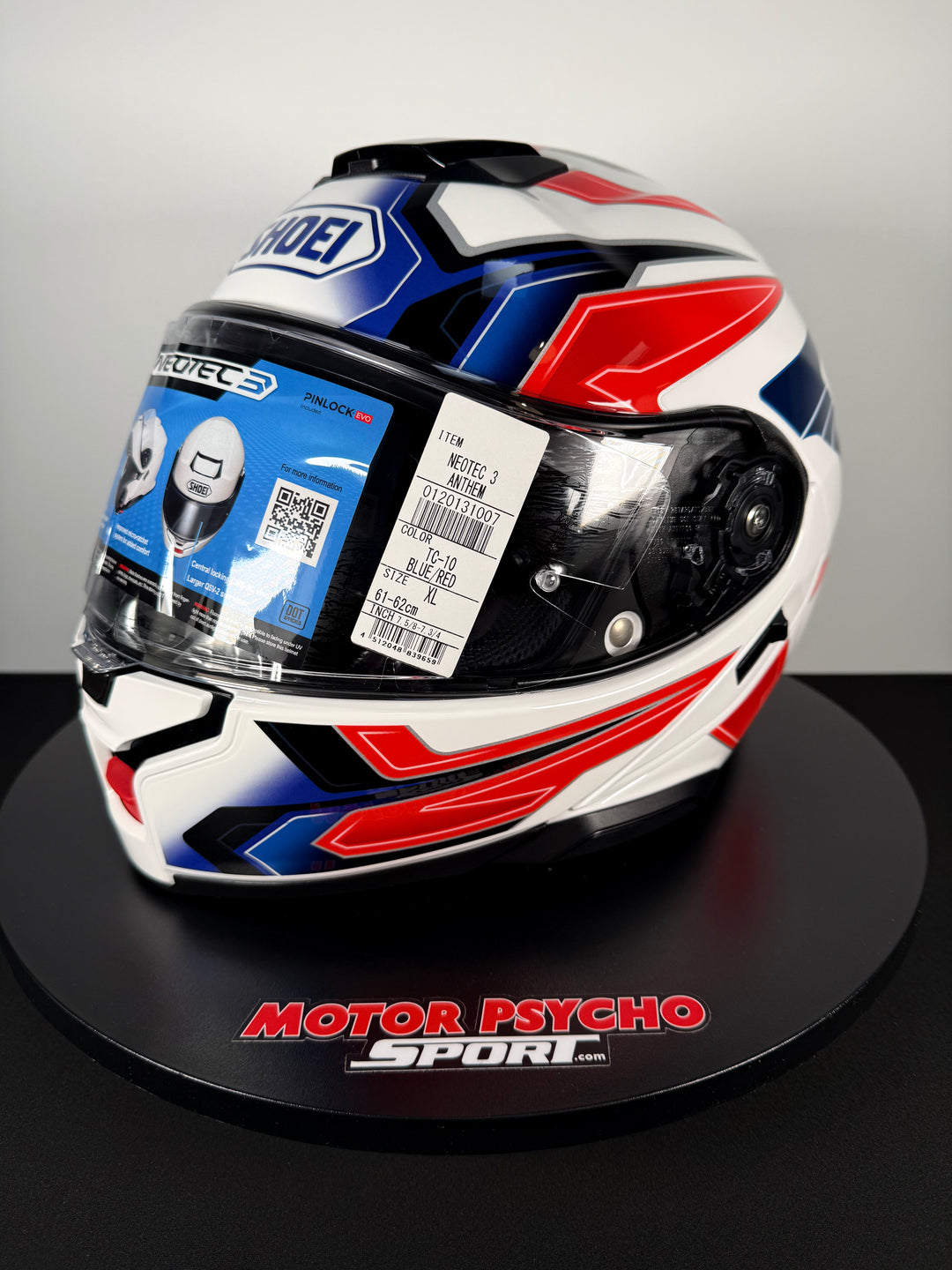 Shoei Neotec 3 Anthem Modular Helmet - TC-10 - Size XL - USED / OPEN BOX