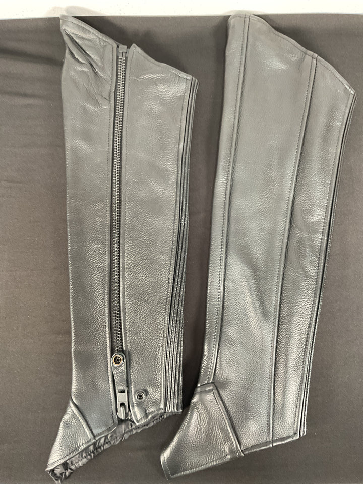 Z1R Women's Half Chaps - Black- Small/Medium - Used Like New