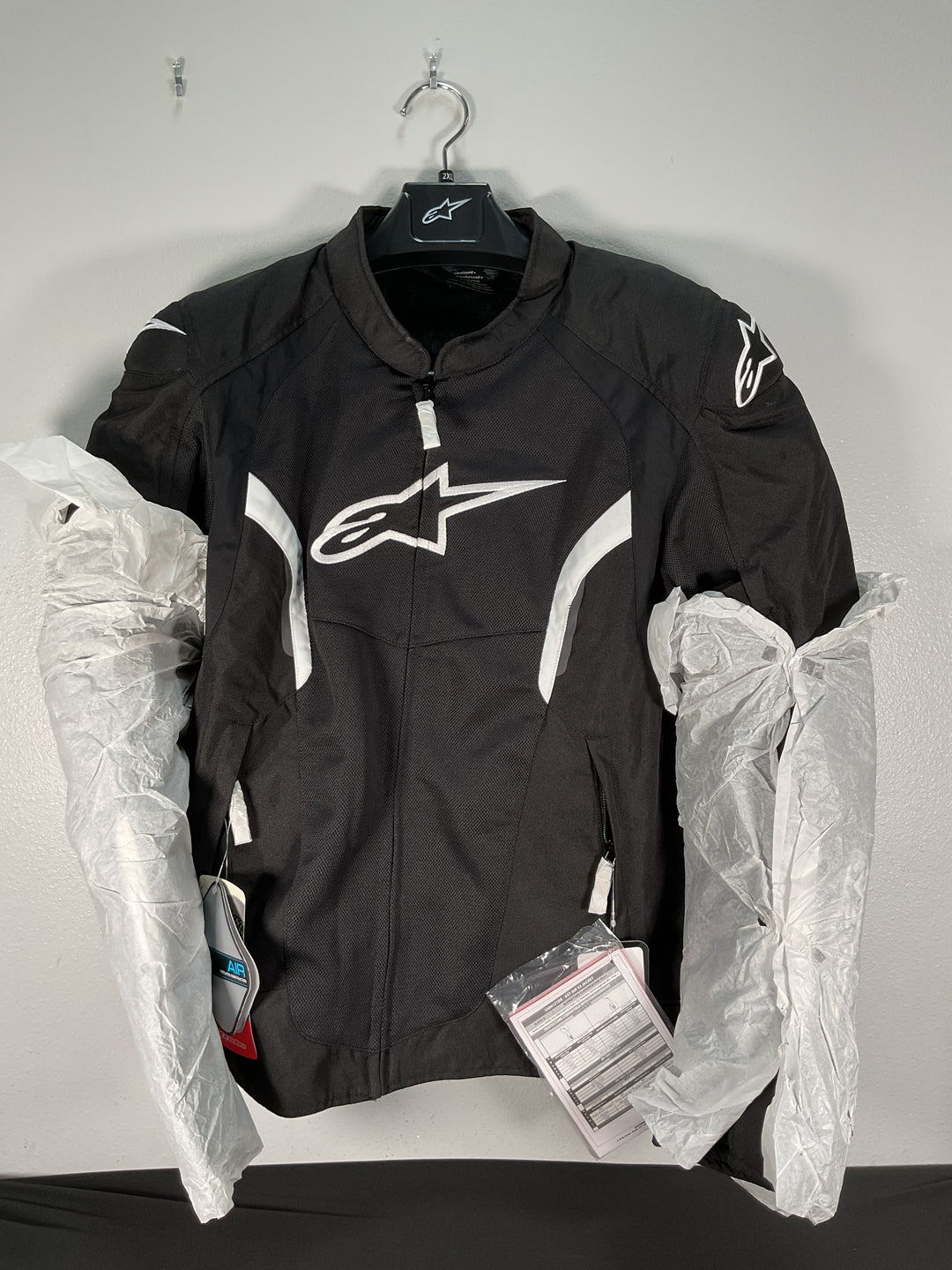 Alpinestars AST Air V2 Jacket - Black/White