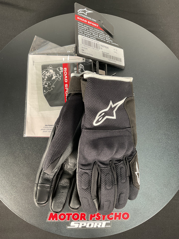 Alpinestars S Max Drystar Gloves - Black - Size Large - Used Like New