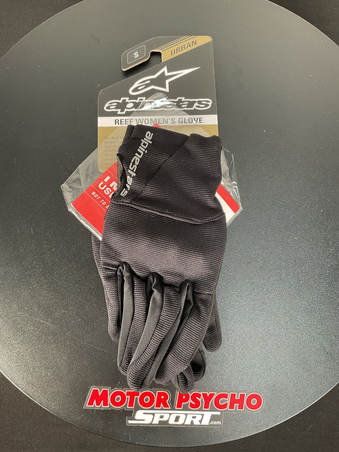 Alpinestars Women's Reef Gloves - Black Reflective - Size Small - Used Like New