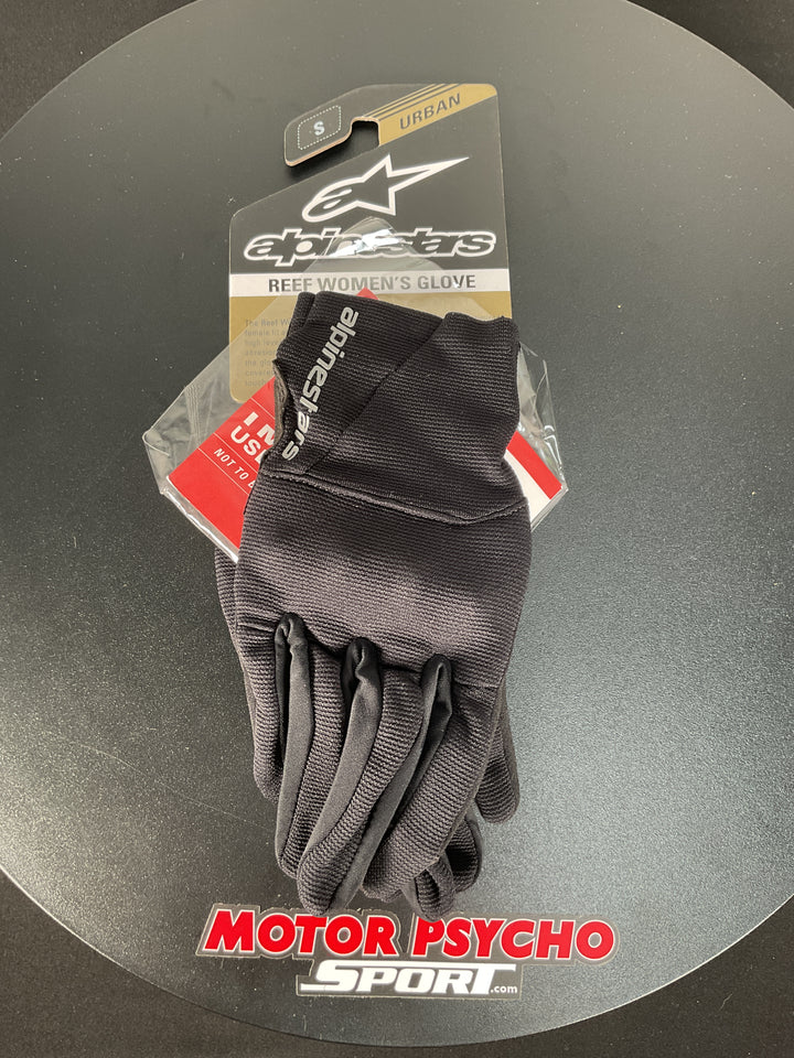 Alpinestars Women's Reef Gloves - Black Reflective - Size Small - Used Like New