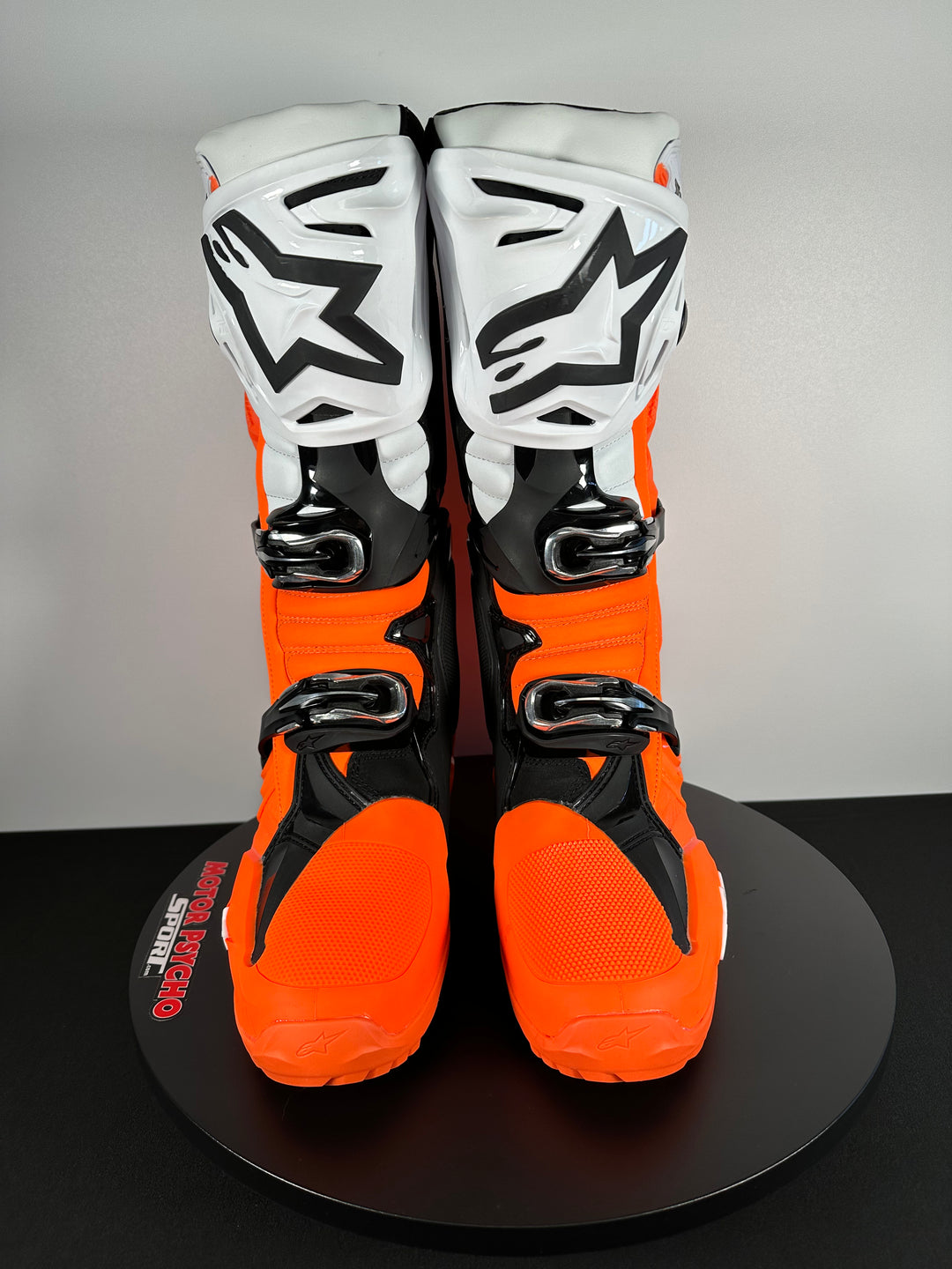 Alpinestars Tech 10 Enduro Boots - Orange Fluo/Black/White – Motor Alpinestars Tech 10 Enduro Boots - Orange Fluo/Black/White – Motor