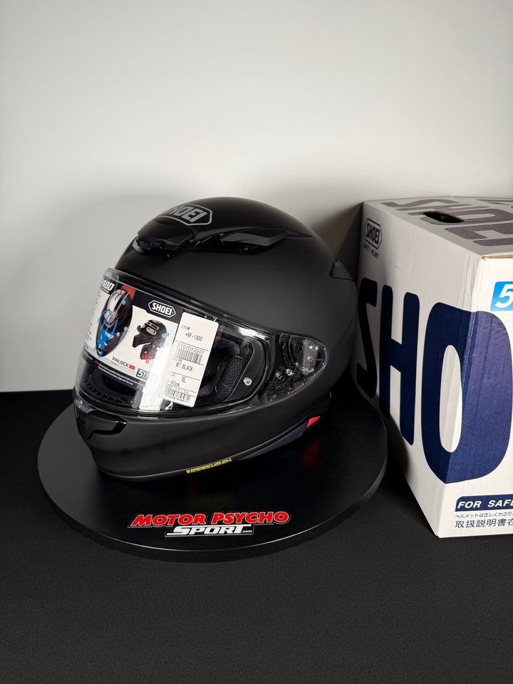 Shoei RF-1400 Helmet - Matte Black - Size XL - USED / OPEN BOX