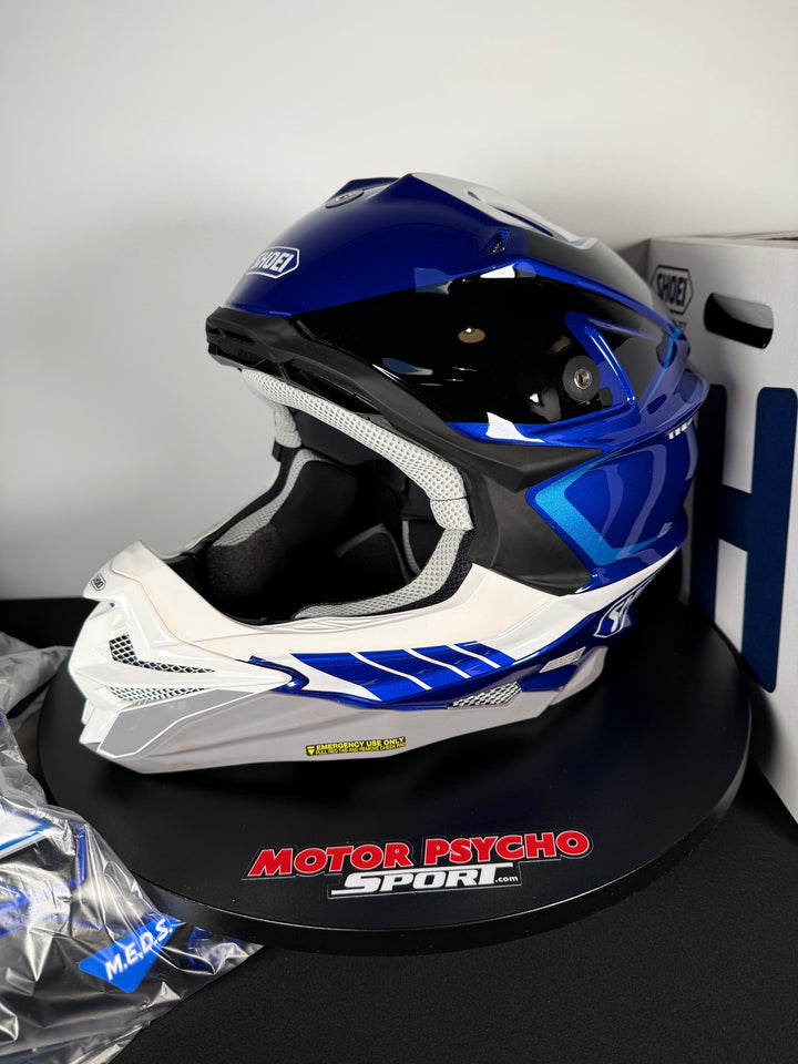 Shoei VFX-EVO Jammer Helmet - TC-2 - Size Medium - USED / OPEN BOX