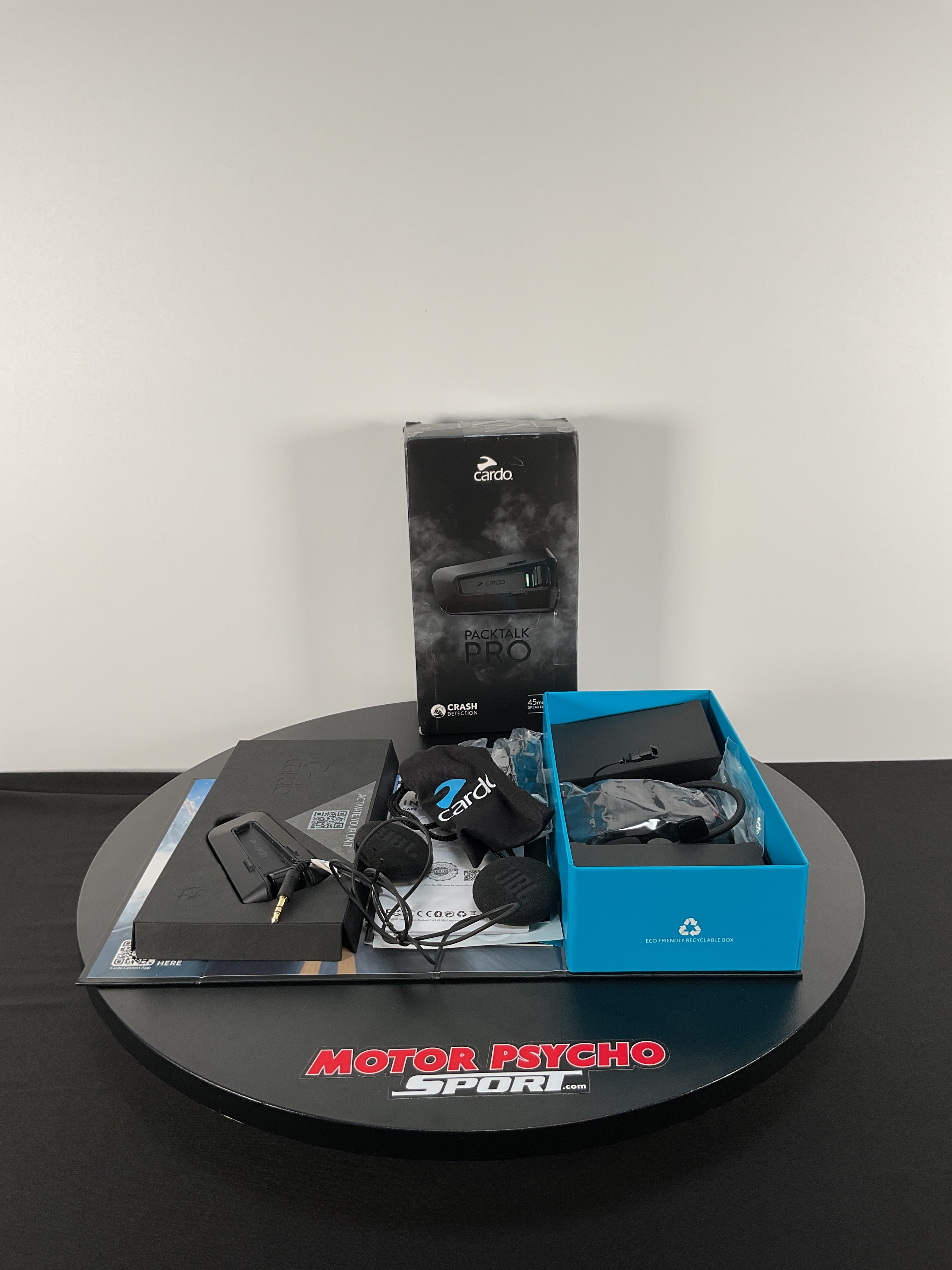 Cardo Packtalk Pro - Single - OPEN BOX/USED – Motor Psycho Sport