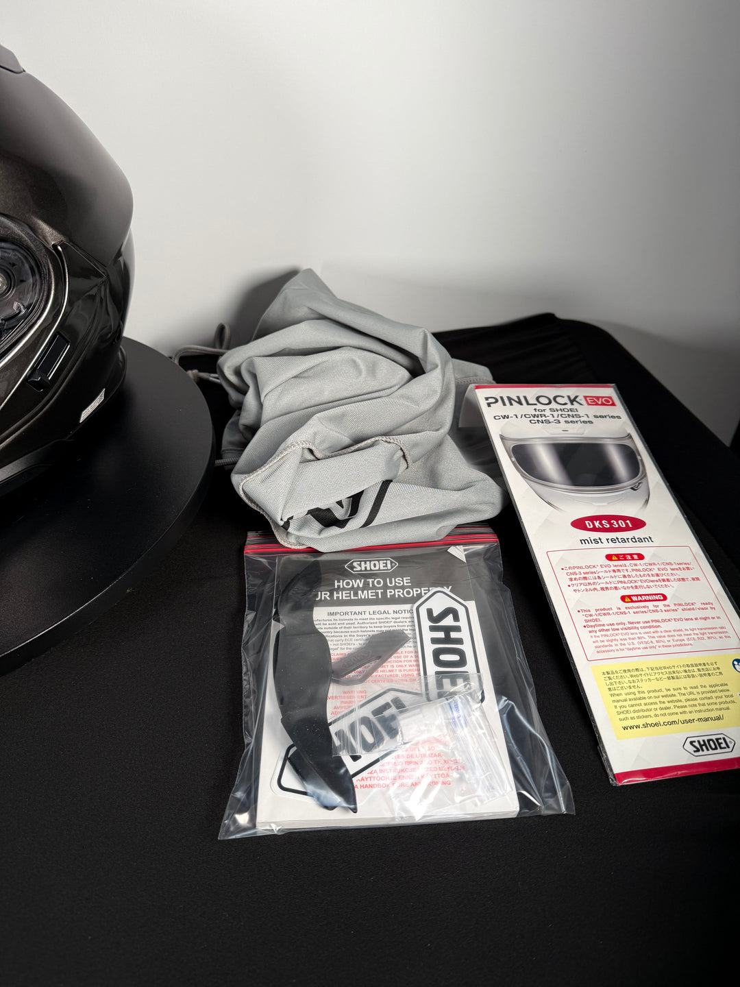 Shoei Neotec 3 Modular Helmet - Anthracite Metallic - Size M - USED GOOD