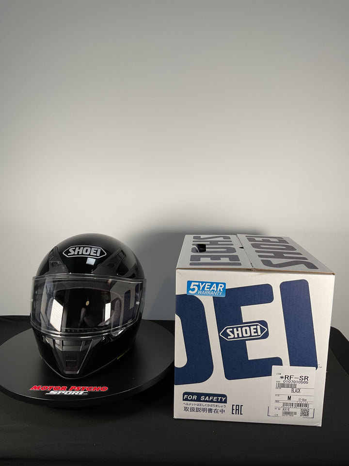 Shoei RF-SR Helmet - Black - Size Medium- Used Like New