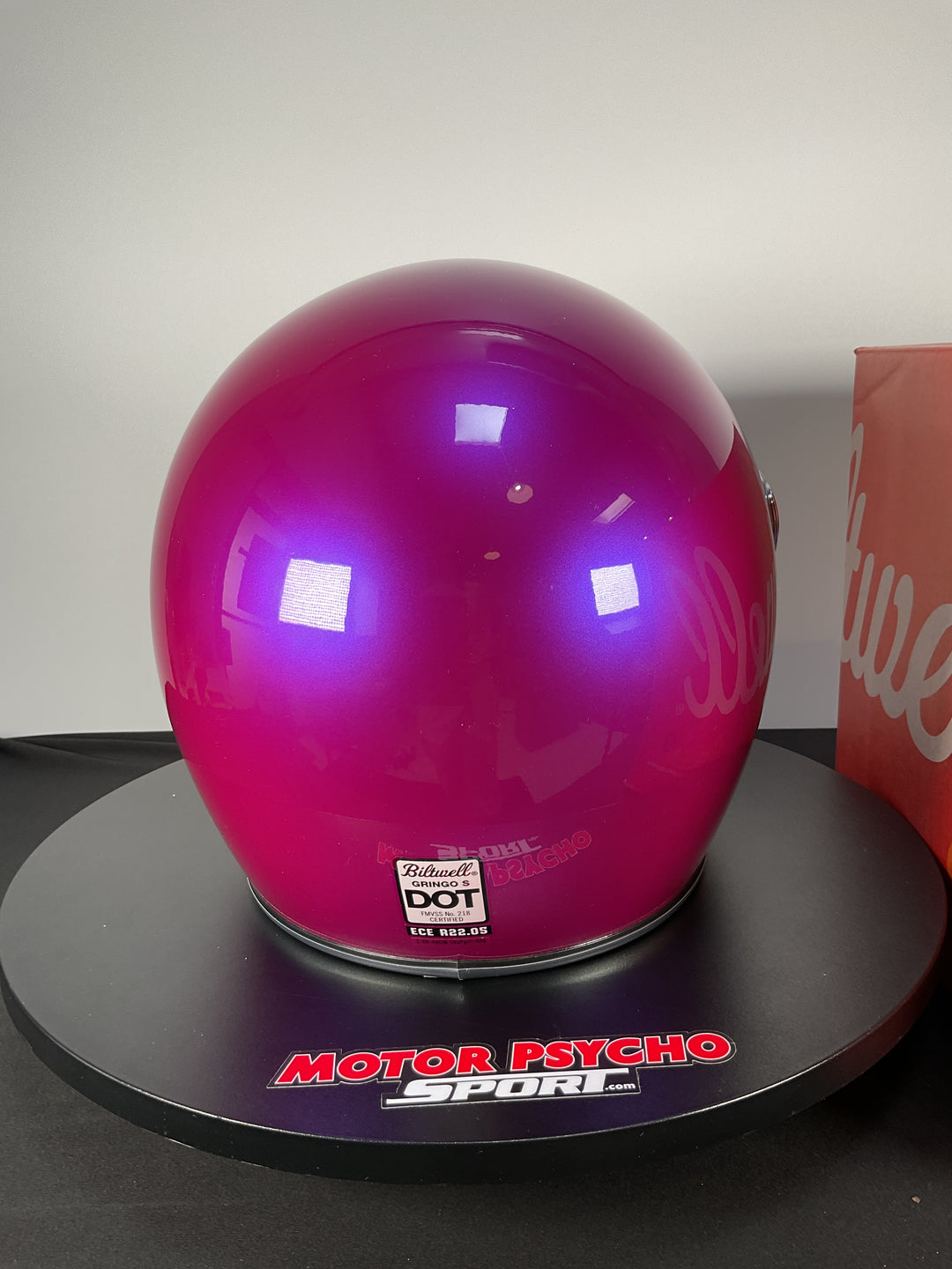 Biltwell Gringo SV ECE R22.06 Helmet - Metallic Grape - Size L - OPEN BOX