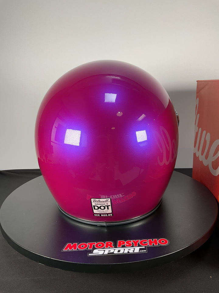Biltwell Gringo SV ECE R22.06 Helmet - Metallic Grape - Size L - OPEN BOX
