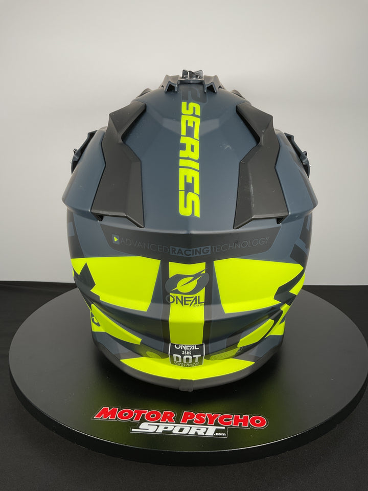O'Neal 2 SRS Spyde Helmet Black/Hi-Viz - Size Large - Used Like New