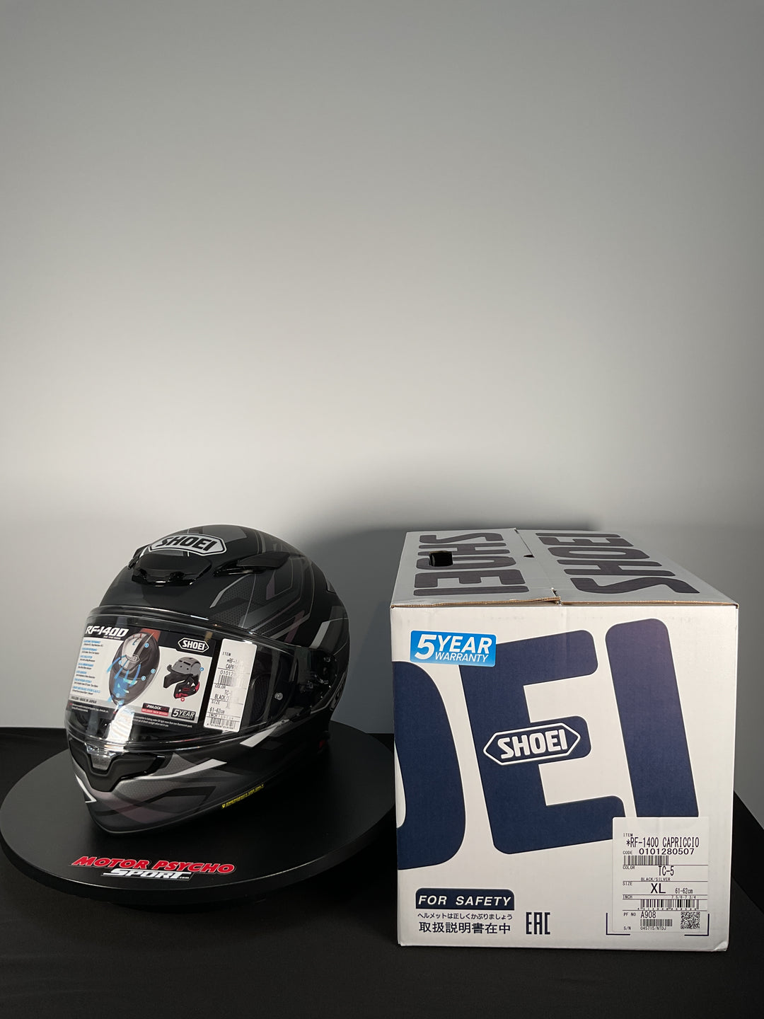 Shoei RF-1400 Capriccio Helmet - TC-5 - Size XL - Used Like New