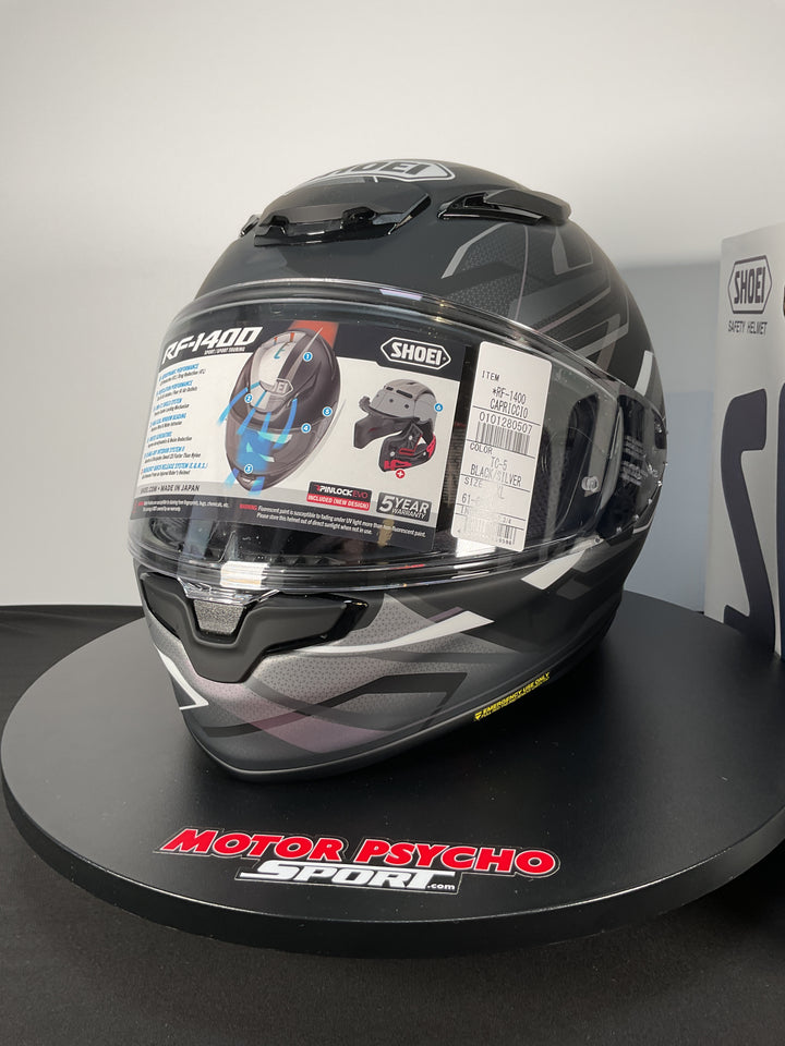 Shoei RF-1400 Capriccio Helmet - TC-5 - Size XL - Used Like New