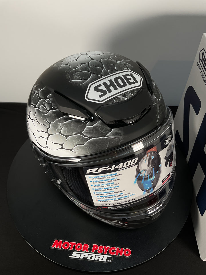 Shoei RF-1400 Gleam Helmet - TC-5 - Size Medium - Used Like New