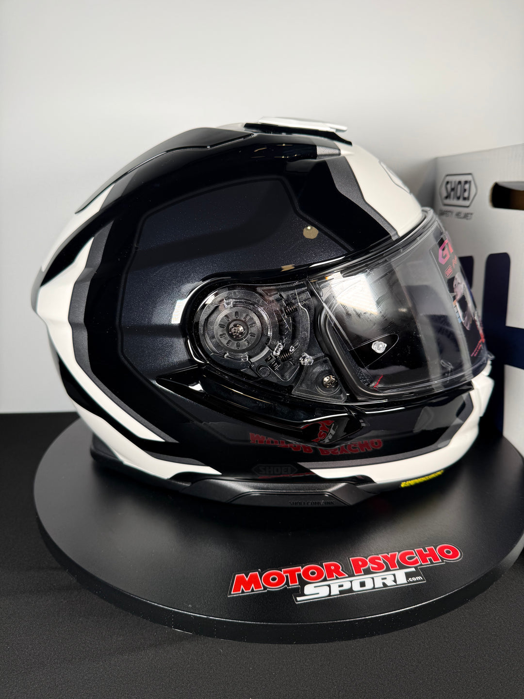 Shoei GT-Air 3 Realm Helmet - TC-5 White/Black/Silver - Size Large - USED / OPEN BOX