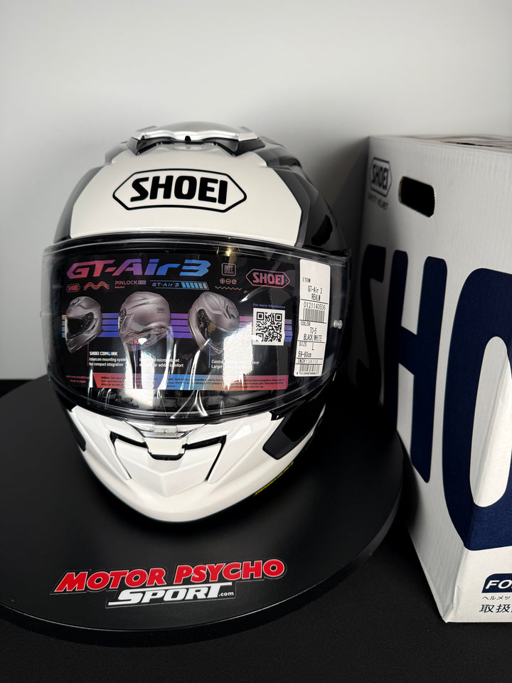 Shoei GT-Air 3 Realm Helmet - TC-5 White/Black/Silver - Size Large - USED / OPEN BOX