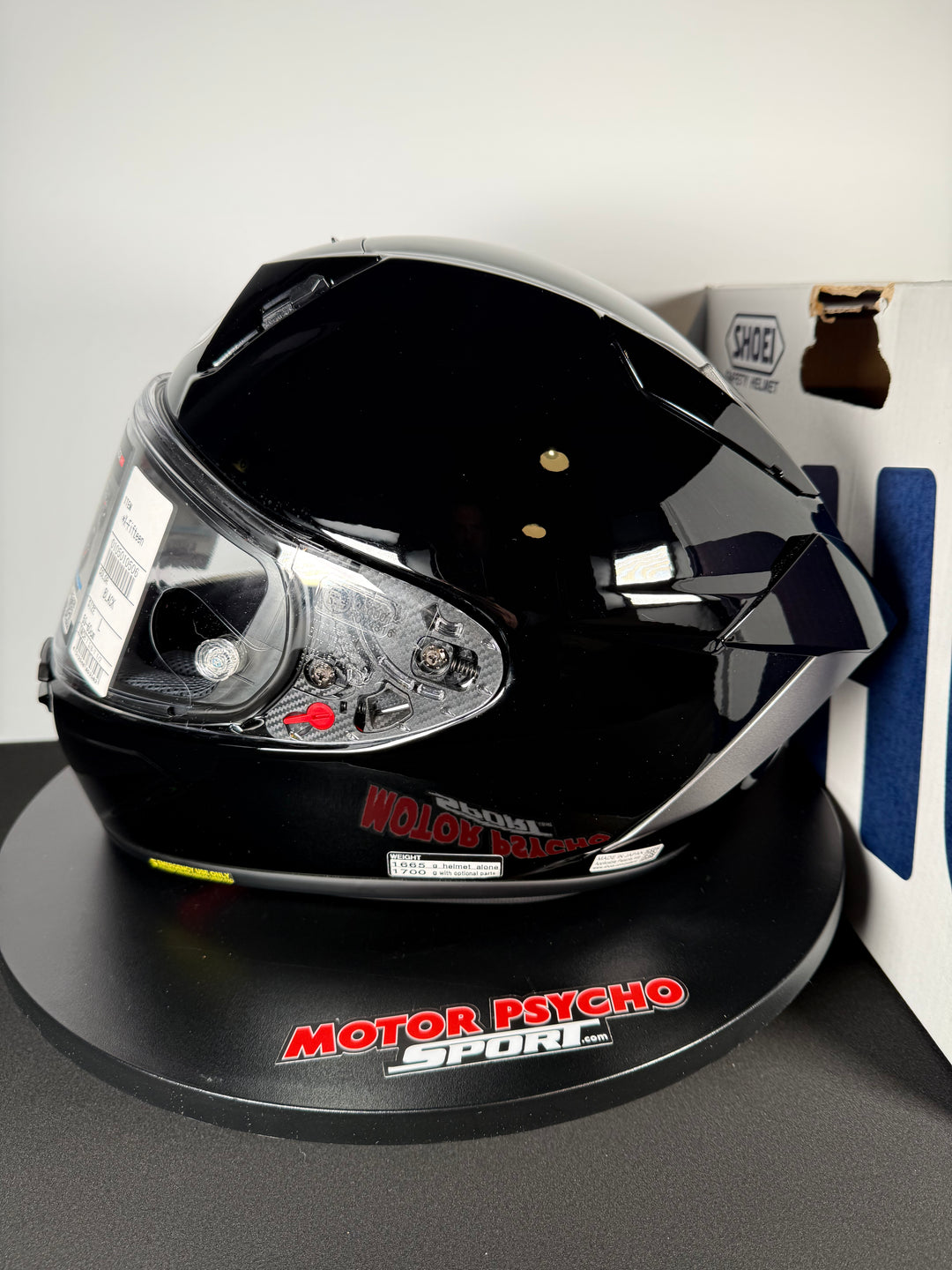 Shoei X-15 Helmet - Gloss Black - Size Large - USED / OPEN BOX #2