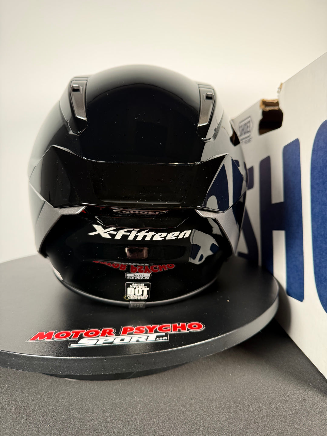 Shoei X-15 Helmet - Gloss Black - Size Large - USED / OPEN BOX #2