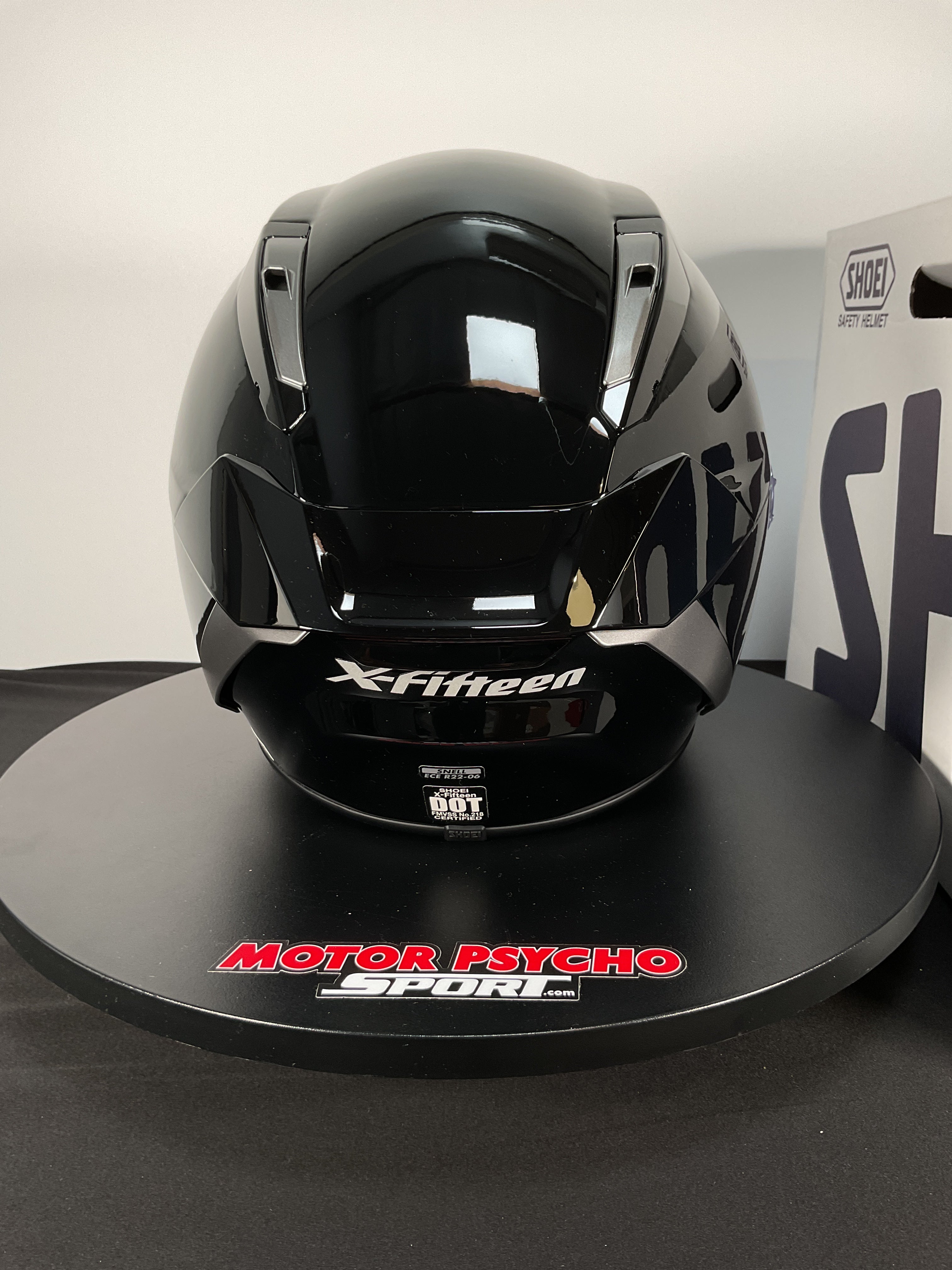 Shoei X-15 Helmet - Gloss Black - Size M - USED / OPEN BOX – Motor