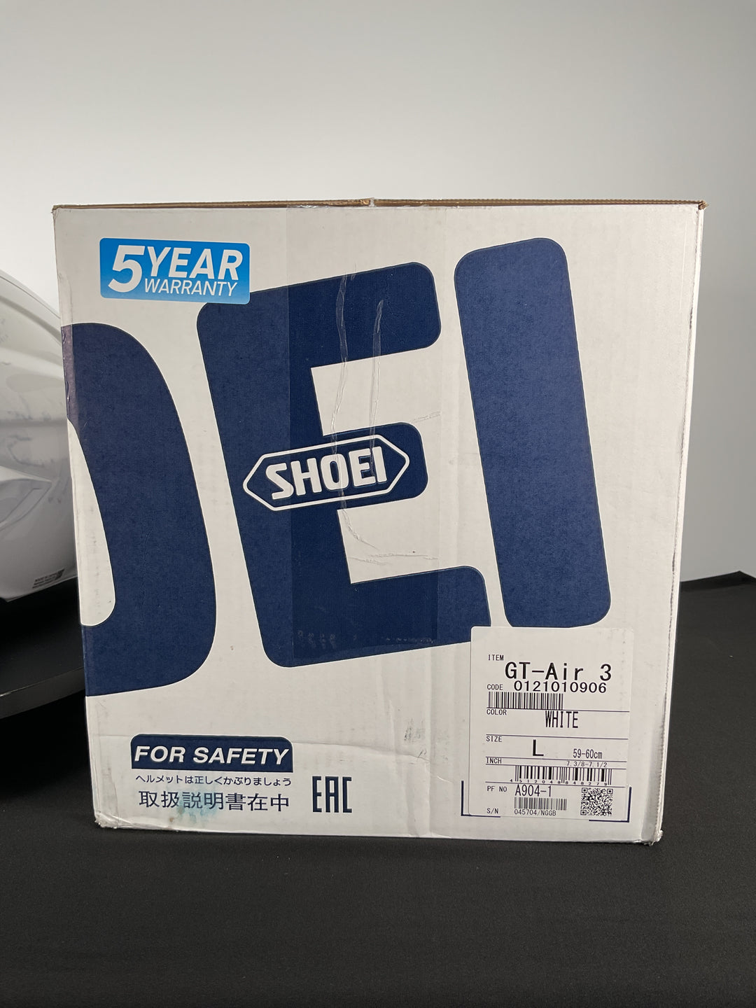 Shoei GT-Air 3 Helmet - Gloss White - OPEN BOX - Size Large