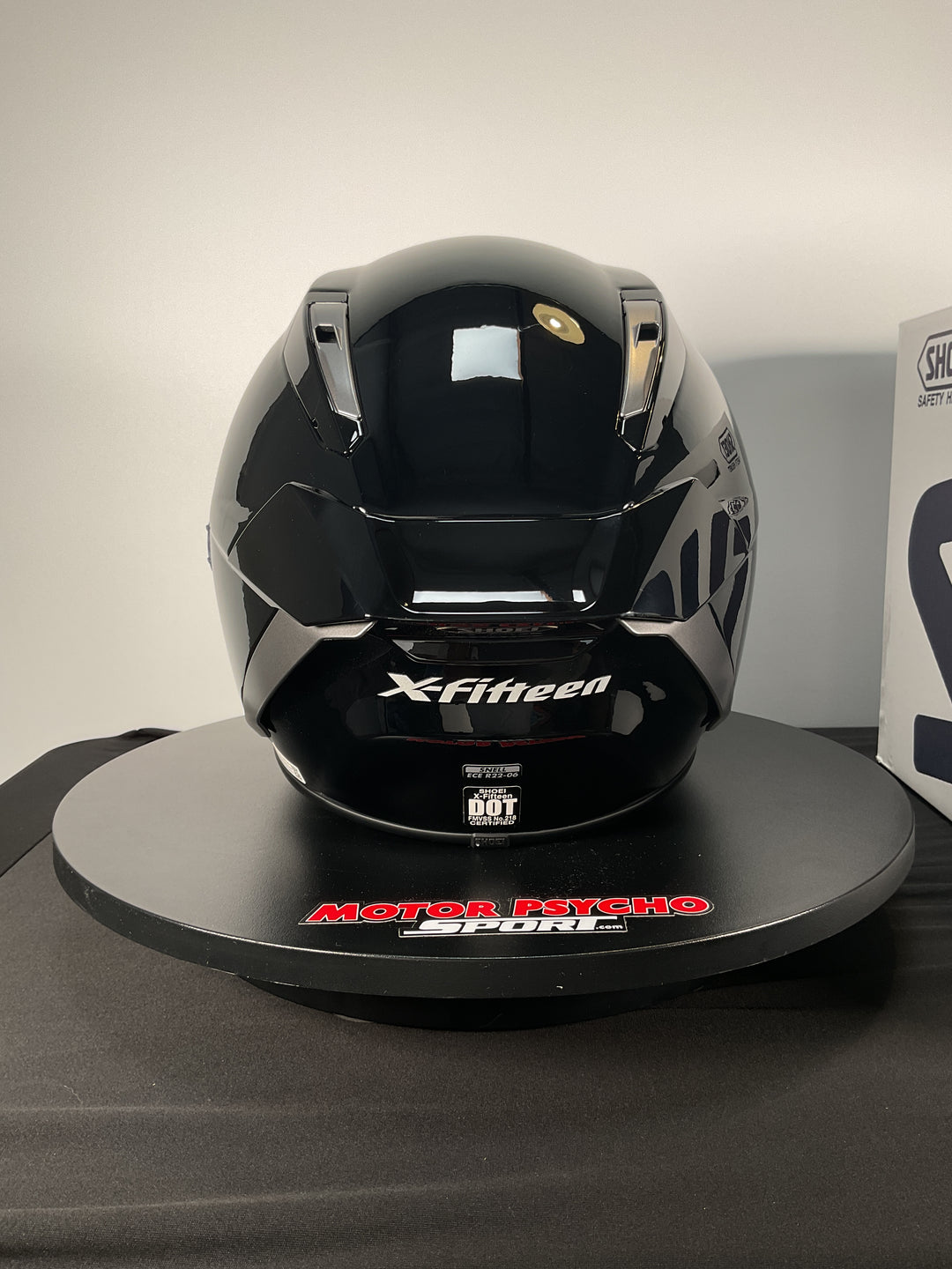 Shoei X-15 Helmet - Gloss Black - OPEN BOX - Size Large