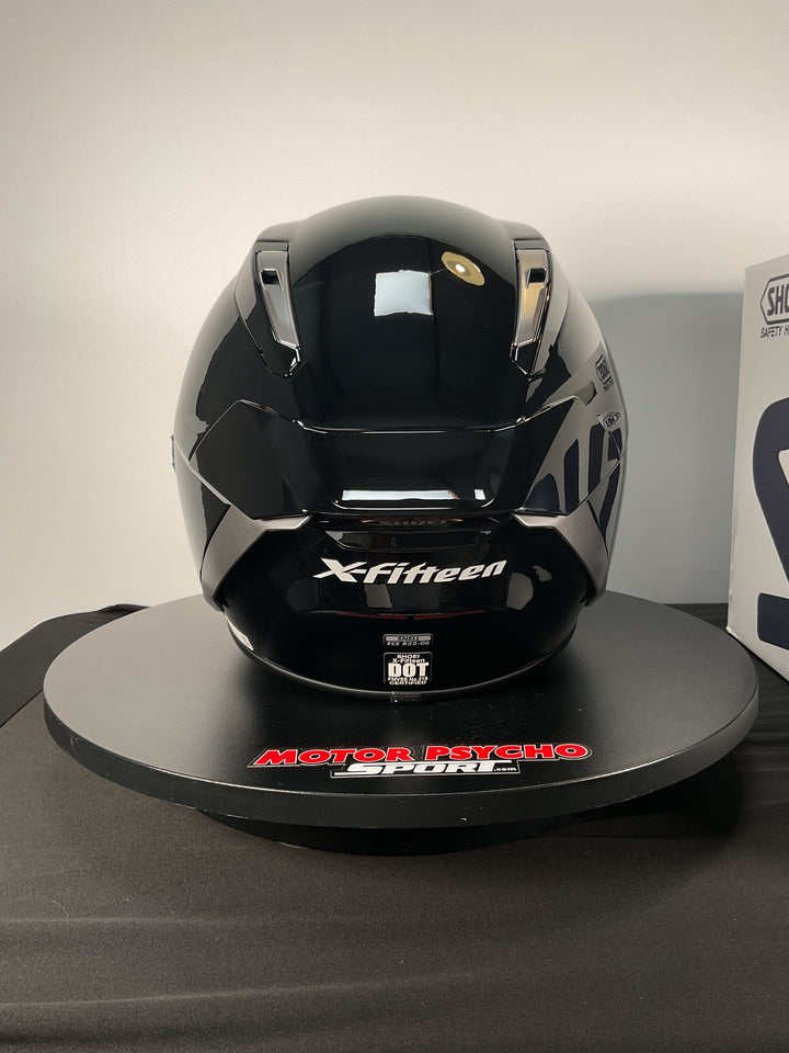 Shoei X-15 Helmet - Gloss Black - OPEN BOX - Size Large