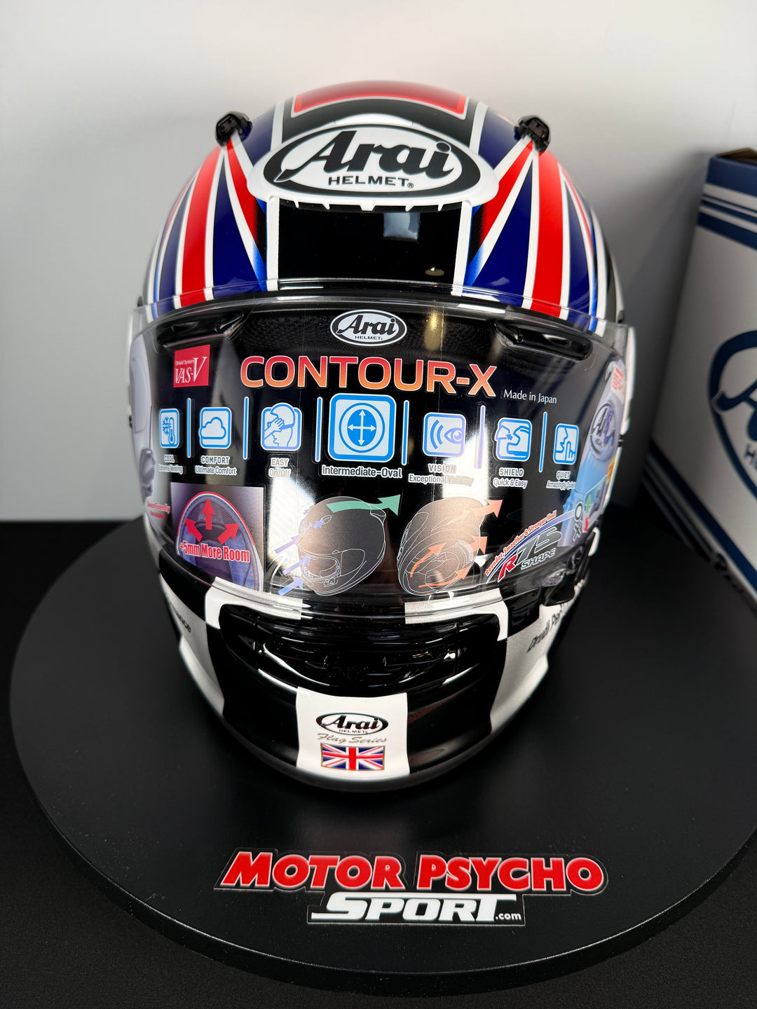 Arai Contour-X Helmet - Podium - Size Large - OPEN BOX
