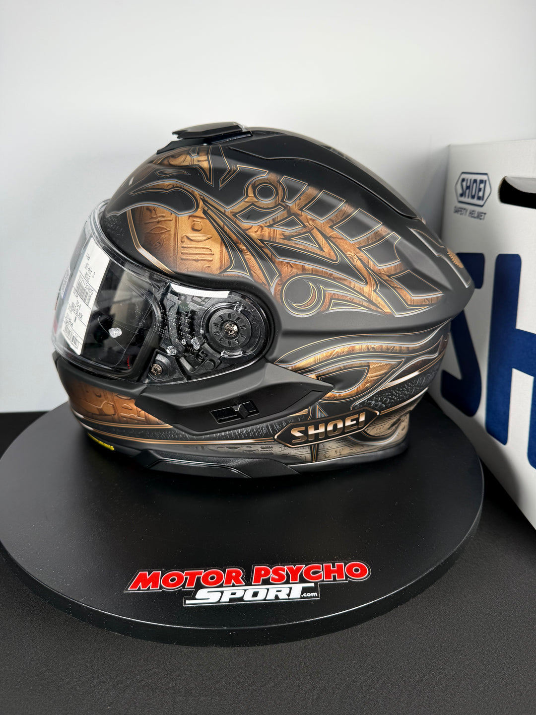 Shoei GT-Air 3 Nile Helmet - TC-9 Black/Copper - Size Medium - USED / OPEN BOX