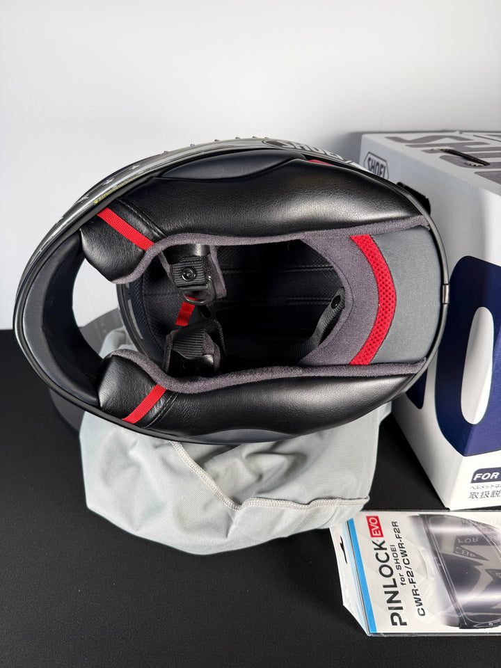 Shoei RF-1400 Dedicated 2 Helmet Matte TC-5 Black/White - Size Large - USED / OPEN BOX
