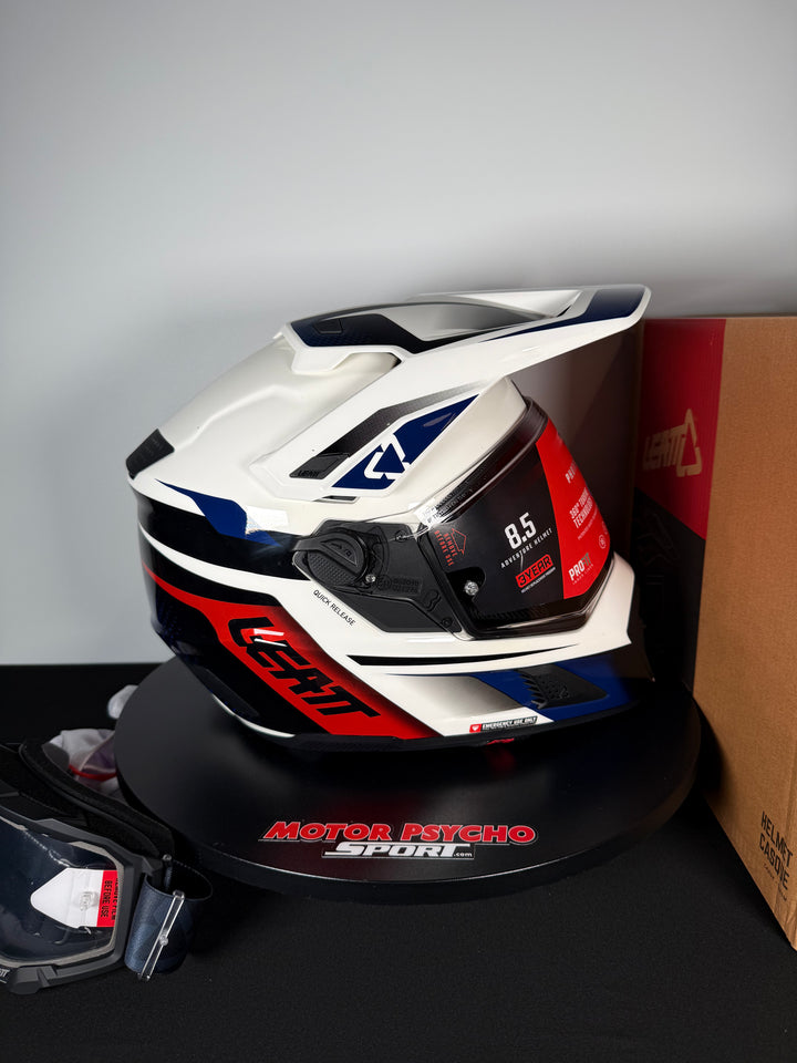 Leatt Helmet Kit ADV 8.5 V25 Royal - Size Medium - OPEN BOX