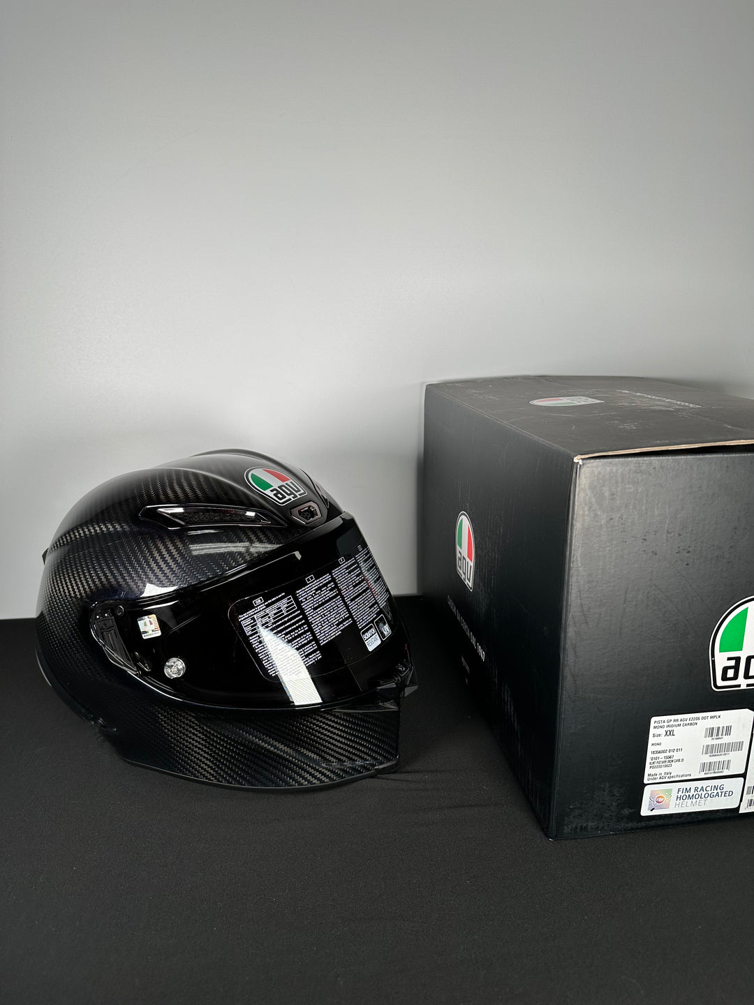 AGV Pista GP RR Mono Iridium Carbon Helmet - Size 2XL AGV Pista GP RR Mono Iridium Carbon Helmet - Size 2XL